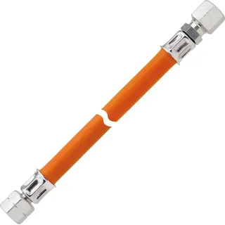 GOK Schlauchleitung Gas PS10bar KST G1/4LH UEM x RVS10 x 400 mm