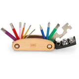 Legami Fahrrad Reparatursatz Multifunktionswerkzeug braun