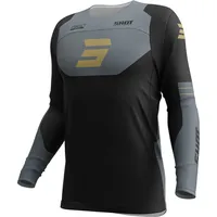 Shot Contact Shield Langarm-trikot - gold, - 2XL