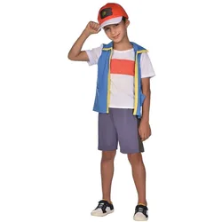 Pokemon Ash Kinderkostüm