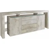 borchardt Möbel Sideboard »Lima«, (192 oder 220 cm), grau