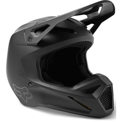 FOX V1 Matte Black Jeugd Motorcross Helm, zwart, S