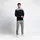 Select Oxford Sweatshirt Schwarz 46