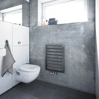 Zehnder Subway Badheizkörper 613 x 450 mm 310 W anthrazit