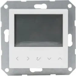 Kopp 298129003 HK07 - Raumthermostat mit Display, programmierbar, Farbe: reinweiß