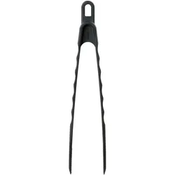 FACKELMANN Steakpinzette Mehrzweckzange ergonomischer Griff Schwarz