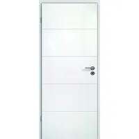 Kilsgaard Innentür 73,5 x 198,5 cm weiß, Linksanschlag