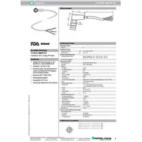 Pepperl+Fuchs Kabeldose V1-WV4A-10M-PP-W1