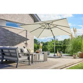 Primaster Catania 300 x 300 cm beige inkl. Ständer und Schutzhülle