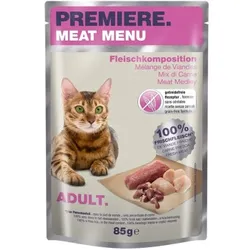 PREMIERE Meat Menu Adult Fleischkomposition 12x85 g