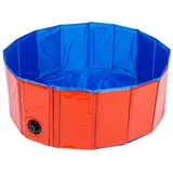 Tragbarer Hundepool, Verstärkter Runder Aufblasbarer Pvc-pool Für Babys, Kinder Und Familien - Ideal Für Vorschule Und Haustiere