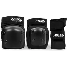 Rekd Protection Junior Heavy Duty Triple Pad Set - Black - S