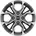 Matisse 7x17 ET38 4x108 63 4 anthracite matt diamond