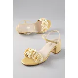 aniston shoes Sandalette Damen Gelb 39
