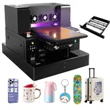 Furvveerr A3 Drucker UV A3L805 Multifunktionsdrucker Druckköpfe L805 UV Drucker Flachbett Tintenstrahldrucker für Den Druck Auf Holz,Metall,Acryl,PVC und Anderen Materialien