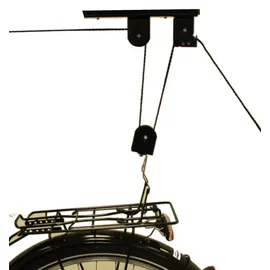 Hi Fahrradlift Fahrradgarage Metall schwarz, Tragkraft 20 kg