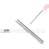 Wiltec Klinge für Styroporschneider 150mm, gehärtet, gerade, schneidet Styropor, Styrodur & andere Dämmstoffe mit Nickel-Chrom-Legierung für