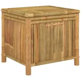 vidaXL Gartentruhe 60x52x55 cm Bambus