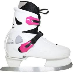 Schlittschuhe - Verstellbar -Tweety WEISS|rosa 32/36
