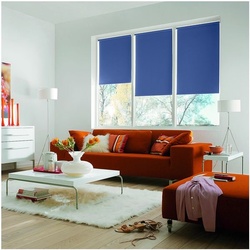 Büscher Sunlines Seitenzug-Rollo mit Energiespareffekt 162 x 180 cm blau, 162x180 cm