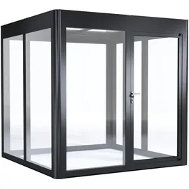 sunelements Infinity 2.2 Alu Anthrazit-Metallic Acrylglas 6 mm 24 m2