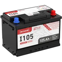 Accurat Impulse I105L3 LFP 105Ah 1100A Autobatterie LiFePO4
