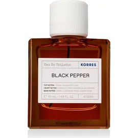 Korres Black Pepper Eau de Toilette 50 ml
