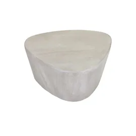 GUTMANN FACTORY PAPOSO Weiß Mangoholz 68 x 35 cm