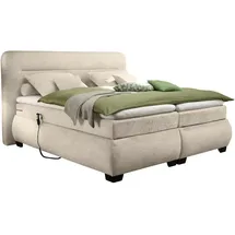 MID.YOU Boxspringbett 180 x 200 cm H2 Sand