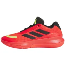 adidas Unisex BB Legends Low, Lucid red/core Black/Lucid Lemon, 45 1/3 EU