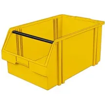 Höner Alfred Sichtlagerkasten Polystyrol 500/450x300x230 mm gelb