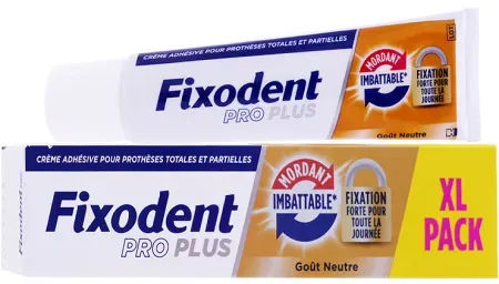 Fixodent Pro Plus Unschlagbarer Biss Geschmacksneutral Tube 57g