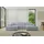 altdecor Eckcouch Samt 4-Sitzer Grau