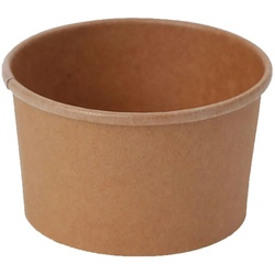 VEPATIM 100x Dressingbecher Saucenbecher aus Kraftpapier FSCR braun 60ml