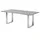 Niehoff Gartentisch 220 x 95 x 76 cm HPL Beton-Design/Weiß