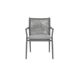 Möbel Kraft Ropero Stapelstuhl 61 x 60,5 x 84 cm grau