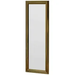 Dmora Spiegel Dpresicc, Spiegel mit Rahmen, Wanddekorationsartikel, Spiegeldekoration, 40x3h105 cm, Gold