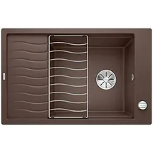 Blanco Elon XL 6 S-F cafe + Excenterbetätigung + InFino