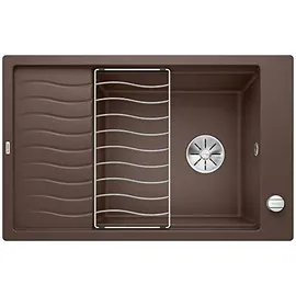 Blanco Elon XL 6 S-F cafe + Excenterbetätigung + InFino
