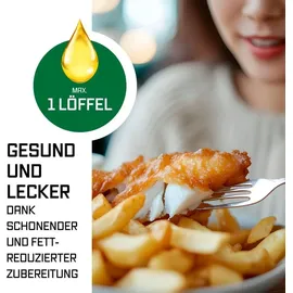 GOURMETmaxx Heißluftfritteuse Vario-Kammer 10 l schwarz