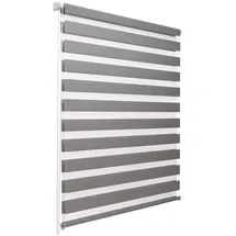 Sol Royal Doppelrollo SolDecor DL2 80 x 150 cm grau