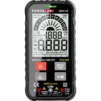 Enovalab SMART TrueRMS Digital-Multimeter, 6.000 Counts, 600 V, NCV,