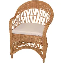 Hofmann Living And More Relaxsessel HOFMANN LIVING AND MORE Polyester 1-St 70 x 70 x 90 cm Orange