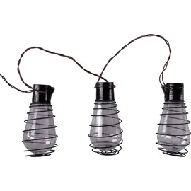 Trendline LED Lichterkette 10 LED 3 m Schwarz