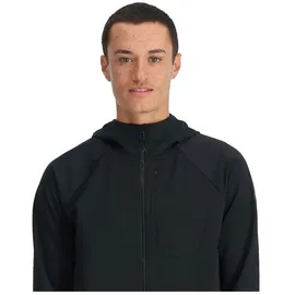 Spyder Matrix Gridweb Fleece Reißverschlusspullover - Black - M