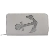 Akzent Cham Cham Damen Geldbörse Portemonnaie grau