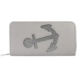 Akzent Cham Cham Damen Geldbörse Portemonnaie grau