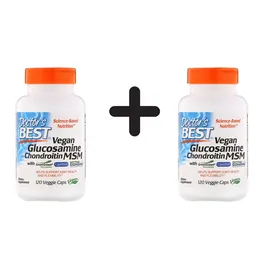 Doctor's Best Vegan Glucosamin Chondroitin MSM Kapseln 120 St.