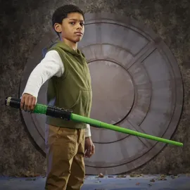 Hasbro Star Wars Lightsaber Forge Luke Skywalker, Lichtschwert mit Leuchteffekten im Inneren und Sounds, perfekt als Teil eines Superhelden-Kostüms für Kinder ab 4 Jahren