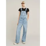 G-Star Leg Dungaree Straight Fit Overall Sun Faded Cloudburst S